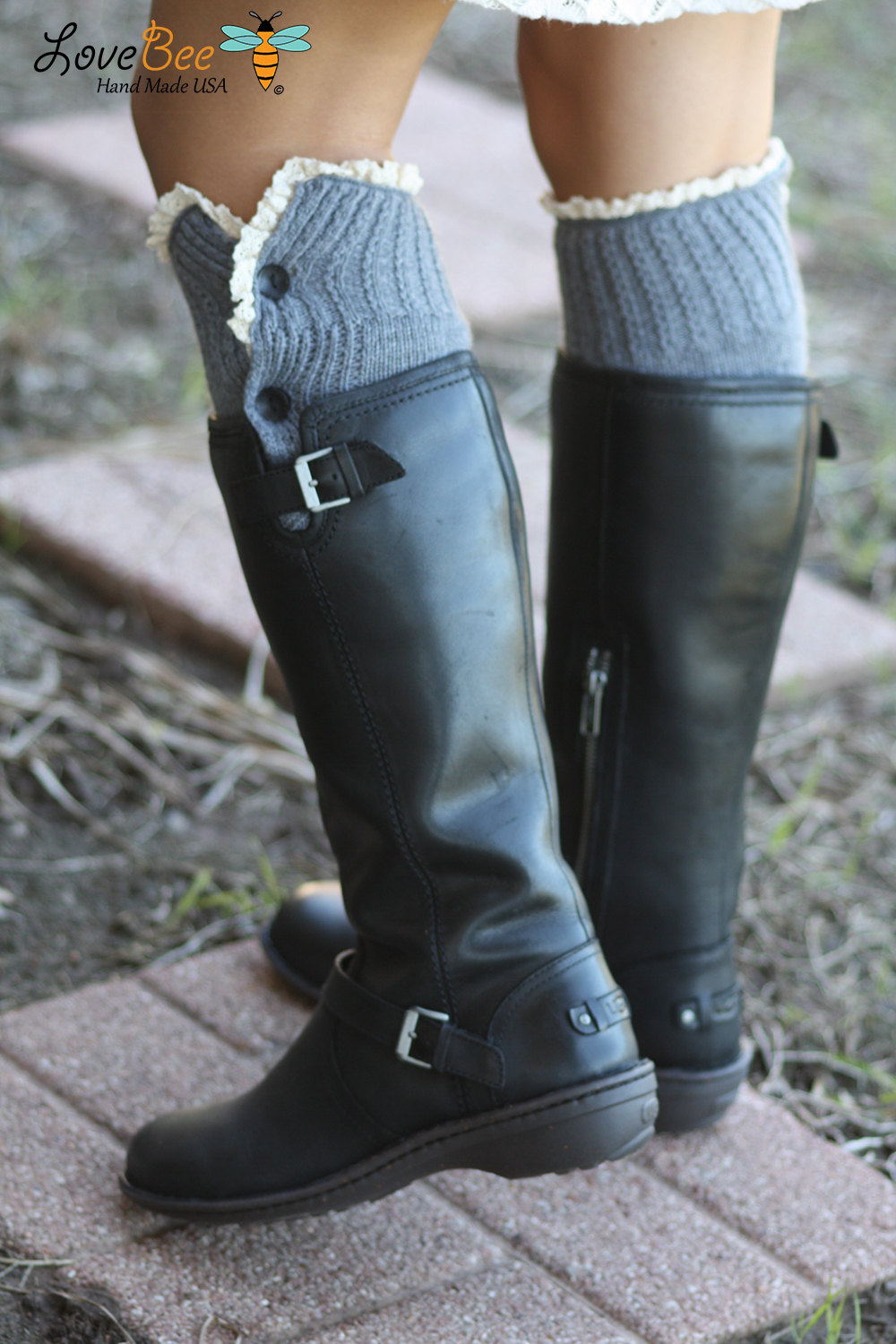 knee high boho boots